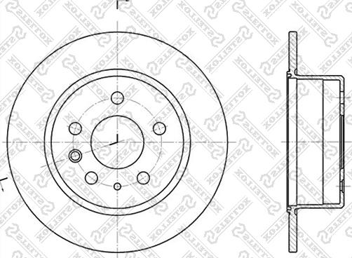 Stellox 6020-3305-SX - Kočioni disk www.molydon.hr