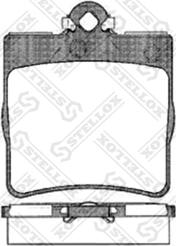 Stellox 689 000B-SX - Komplet Pločica, disk-kočnica www.molydon.hr