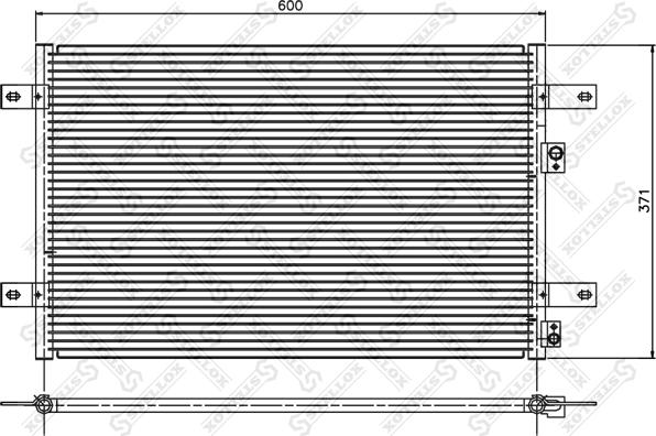 Stellox 10-45310-SX - Kondenzator, klima-Uređaj www.molydon.hr