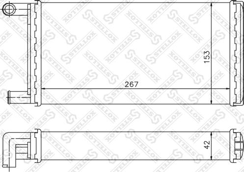 Stellox 10-35067-SX - Izmjenjivač topline, grijanje unutrasnjeg prostora www.molydon.hr