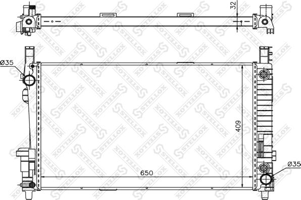 Stellox 10-25936-SX - Hladnjak, hladjenje motora www.molydon.hr
