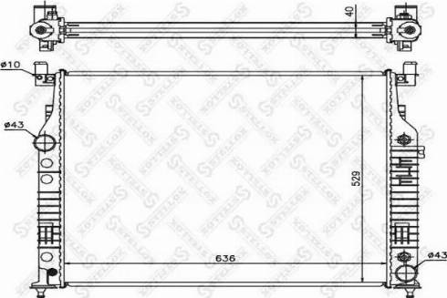 Stellox 10-25878-SX - Hladnjak, hladjenje motora www.molydon.hr