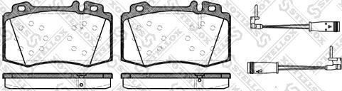 Stellox 780 002B-SX - Komplet Pločica, disk-kočnica www.molydon.hr