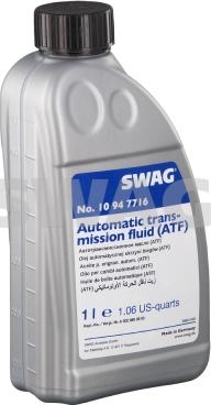 Swag 10 94 7716 - Ulje za automatski mjenjač www.molydon.hr