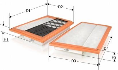 Tecneco Filters AR10662PMX2 - Filter za zrak www.molydon.hr