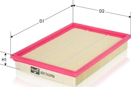 Tecneco Filters AR1765PM - Filter za zrak www.molydon.hr