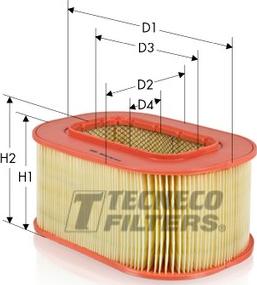 Tecneco Filters AR219-OV - Filter za zrak www.molydon.hr