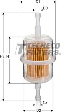 Tecneco Filters BN501 - Filter za gorivo www.molydon.hr