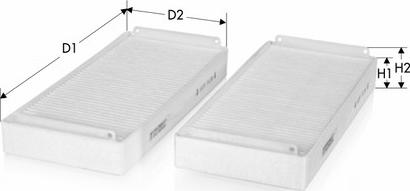 Tecneco Filters CK5972-2 - Filter kabine www.molydon.hr