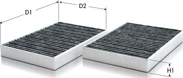 Tecneco Filters CK1286C-2 - Filter kabine www.molydon.hr