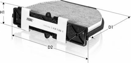 Tecneco Filters CK29005-C - Filter kabine www.molydon.hr