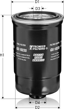 Tecneco Filters GS10235 - Filter za gorivo www.molydon.hr