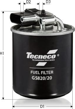 Tecneco Filters GS820/20 - Filter za gorivo www.molydon.hr