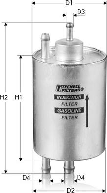Tecneco Filters IN9527 - Filter za gorivo www.molydon.hr