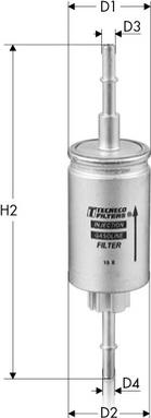 Tecneco Filters IN9292 - Filter za gorivo www.molydon.hr