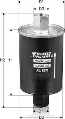 Tecneco Filters IN60 - Filter za gorivo www.molydon.hr