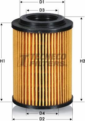 Tecneco Filters OL011277-E - Filter za ulje www.molydon.hr
