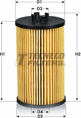 Tecneco Filters OL0612/1-E - Filter za ulje www.molydon.hr