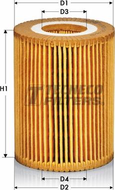 Tecneco Filters OL0821-E - Filter za ulje www.molydon.hr