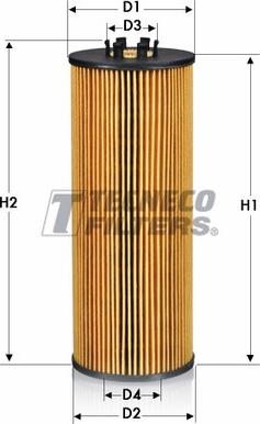 Tecneco Filters OL0112-E - Filter za ulje www.molydon.hr