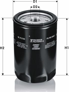 Tecneco Filters OL190 - Filter za ulje www.molydon.hr