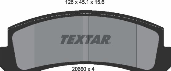 Textar 2066001 - Komplet Pločica, disk-kočnica www.molydon.hr