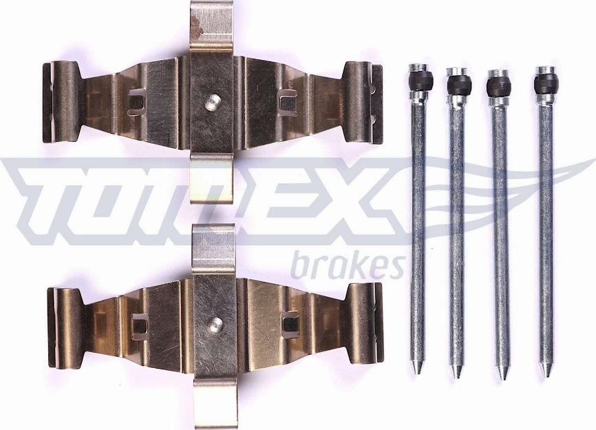 TOMEX brakes TX 44-51 - Komplet pribora, Pločica disk kočnice www.molydon.hr