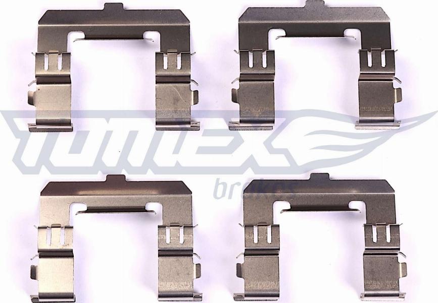 TOMEX brakes TX 44-58 - Komplet pribora, Pločica disk kočnice www.molydon.hr