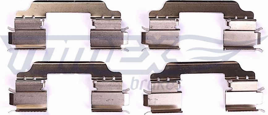 TOMEX brakes TX 44-77 - Komplet pribora, Pločica disk kočnice www.molydon.hr