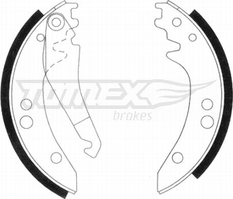 TOMEX brakes TX 20-97 - Komplet kočnica, bubanj kočnice www.molydon.hr