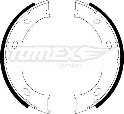 TOMEX brakes TX 21-17 - Komplet kočnica, bubanj kočnice www.molydon.hr