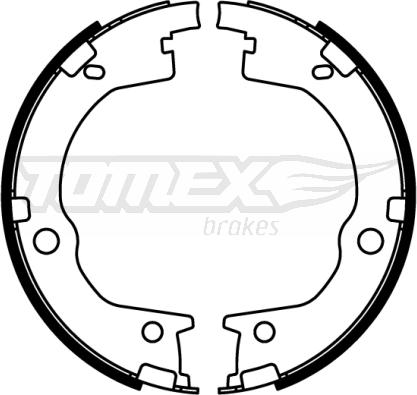 TOMEX brakes TX 22-55 - Komplet kočnica, bubanj kočnice www.molydon.hr