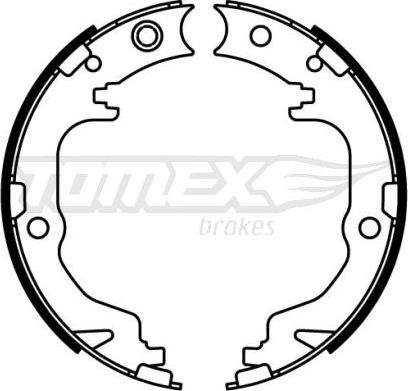 TOMEX brakes TX 22-60 - Komplet kočnica, bubanj kočnice www.molydon.hr