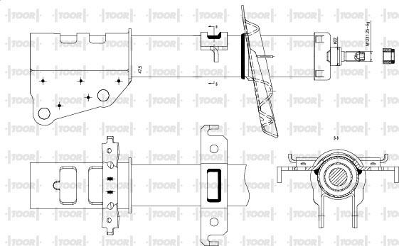 TOOR SG14270 - Amortizer www.molydon.hr