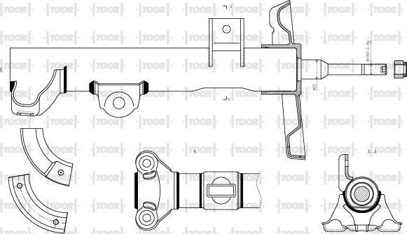 TOOR SG12130 - Amortizer www.molydon.hr