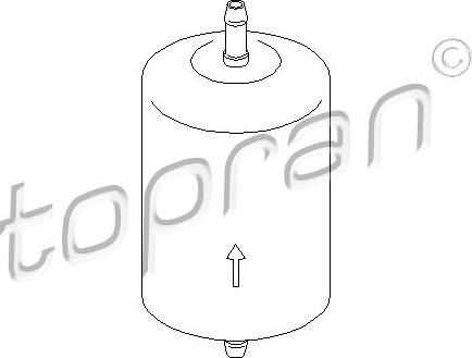 Topran 401 032 - Filter za gorivo www.molydon.hr
