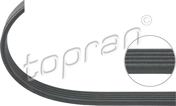 Topran 101 115 - Klinasti rebrasti remen  www.molydon.hr