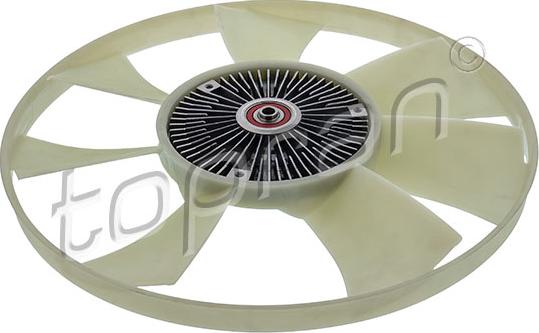Topran 115 096 - kvačilo, ventilator hladnjaka www.molydon.hr