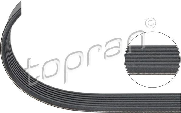 Topran 401 940 - Klinasti rebrasti remen  www.molydon.hr