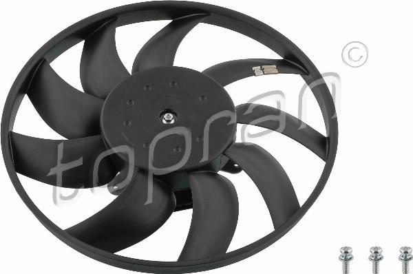 Topran 117 987 - Ventilator, hladjenje motora www.molydon.hr