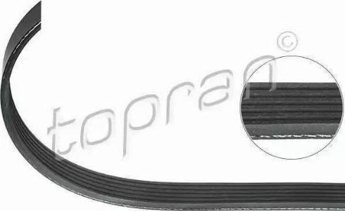 Topran 408 927 - Klinasti rebrasti remen  www.molydon.hr
