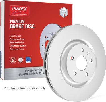 Tradex France TBD1183 - Kočioni disk www.molydon.hr