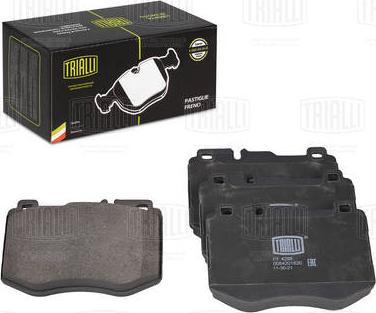 Trialli PF 4288 - Komplet Pločica, disk-kočnica www.molydon.hr