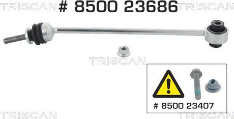 Triscan 8500 23686 - Šipka/spona, stabilizator www.molydon.hr