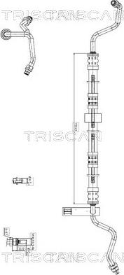 Triscan 8516 23004 - Hidraulicno Crijevo, upravljanje www.molydon.hr