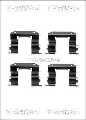 Triscan 8105 431616 - Komplet pribora, Pločica disk kočnice www.molydon.hr