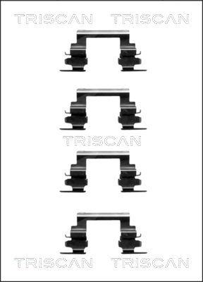 Triscan 8105 421588 - Komplet pribora, Pločica disk kočnice www.molydon.hr