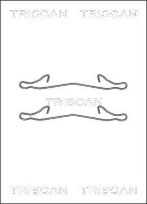 Triscan 8105 161563 - Komplet pribora, Pločica disk kočnice www.molydon.hr