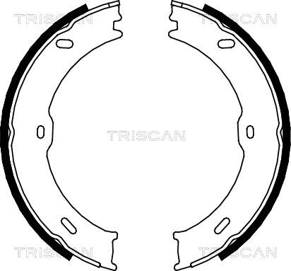 Triscan 8100 10023 - Komplet kočnica, bubanj kočnice www.molydon.hr