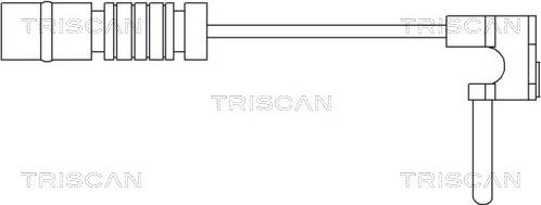Triscan 8115 23006 - Signalni kontakt, trosenje kočione plocice www.molydon.hr